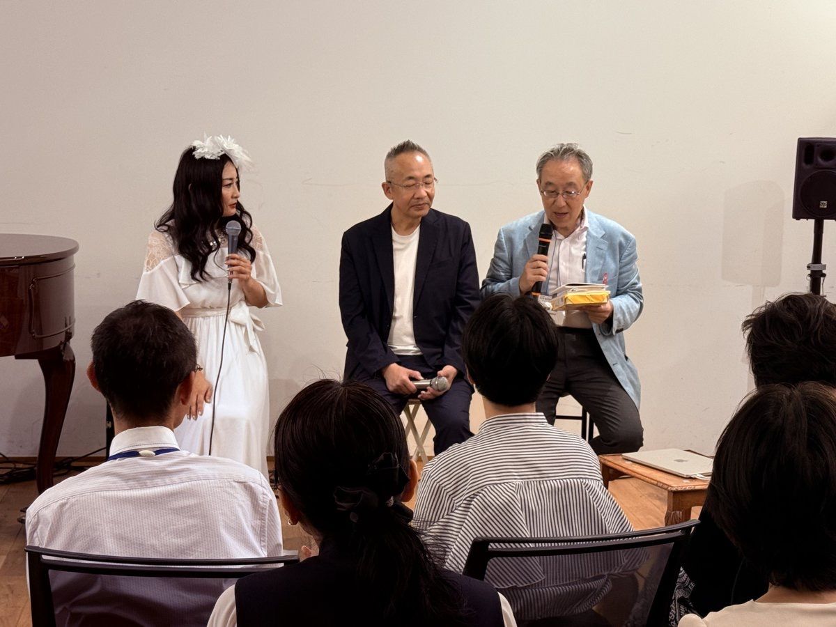中嶋晃子さん、大坂巌先生、東郷俊宏先生の座談会